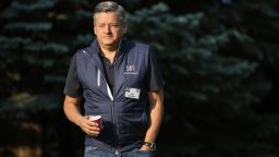 Netflix Co-CEO Ted Sarandos walks to a morning session at the Allen & Company Sun Valley Conference on July 9, 2021 in Sun Valley, Idaho. 