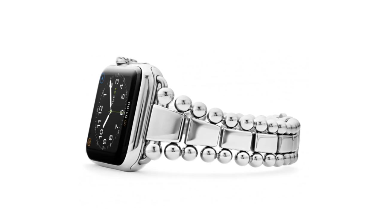 Lagos Smart Caviar Stainless Steel Band