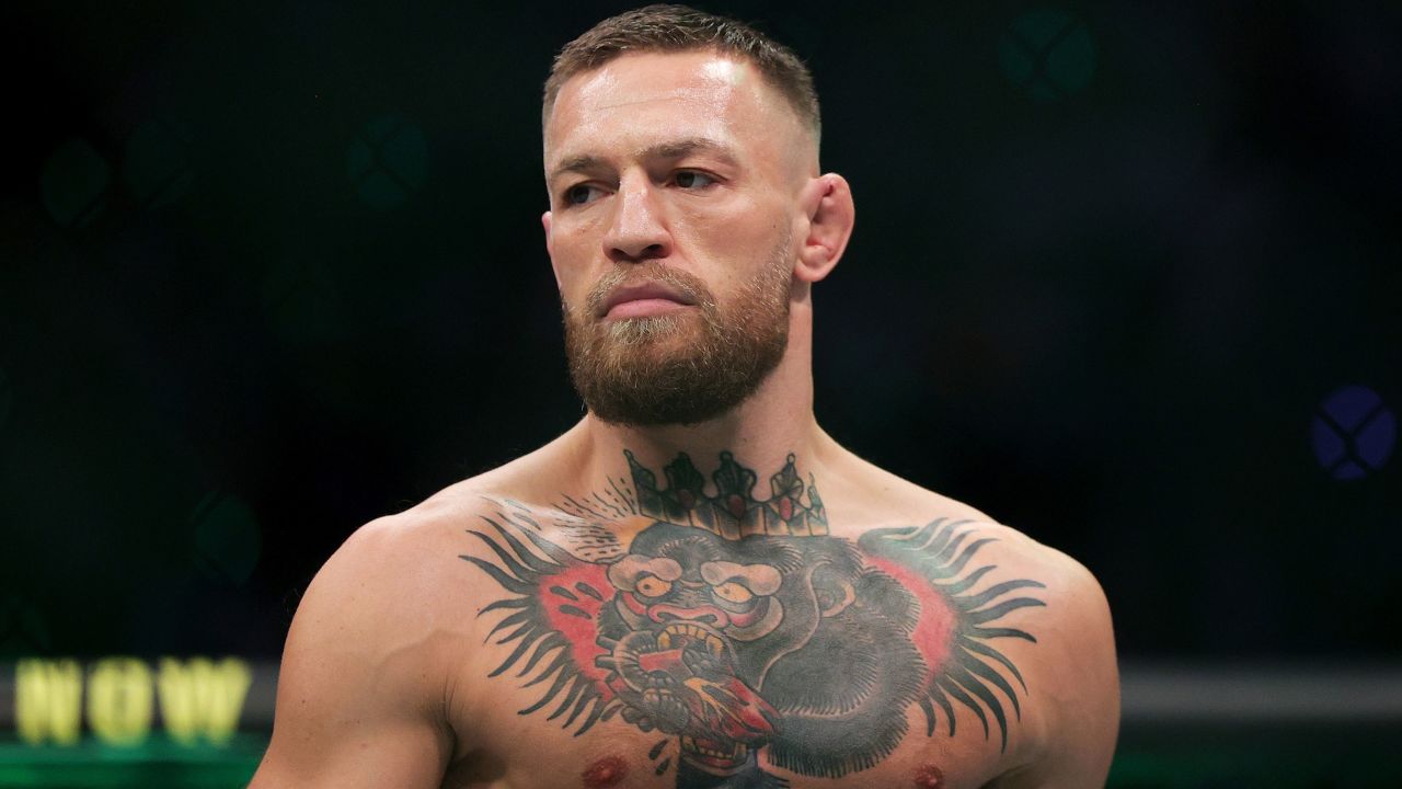 Conor McGregor pictured in July 2021.