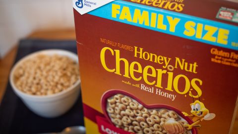General Mills, which makes Cheerios among other products, has seen a spike in supply chain disruptions. 