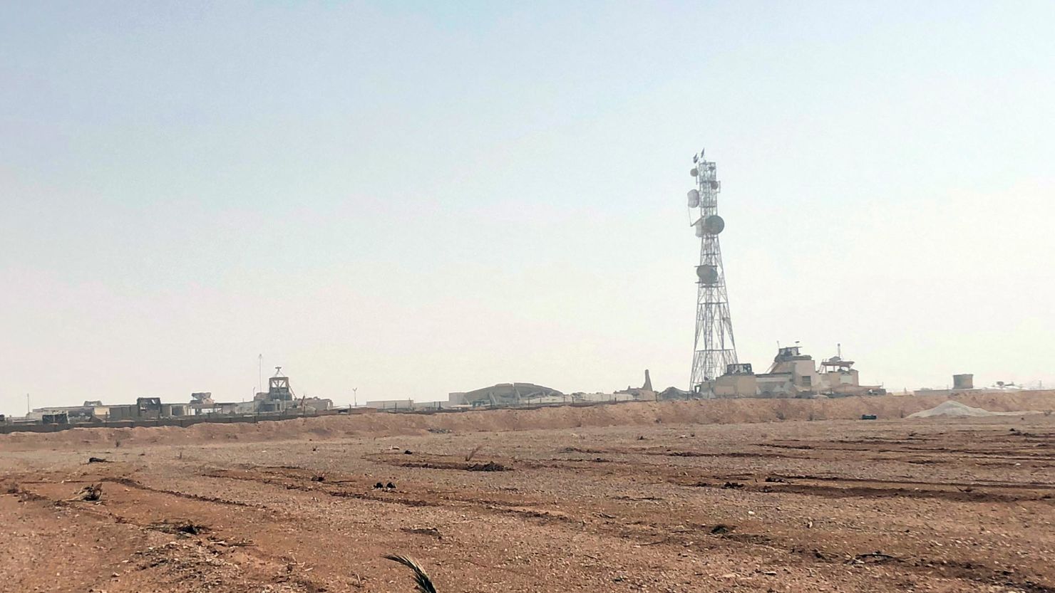 The al-Tanf military outpost in southern Syria, in 2018.