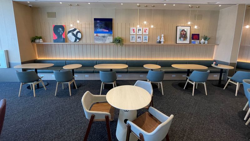 Capital One Airport Lounge Opening At Dallas Forth Worth | CNN Underscored