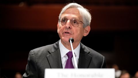 Attorney General Merrick Garland at the House Judiciary Committee on October 21, 2021.