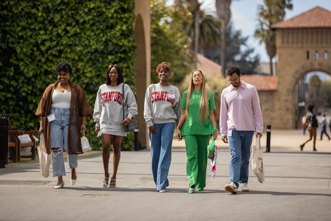 The cast of "Insecure" in the first episode of Season 5.