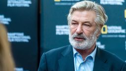 Alec Baldwin, shown here in a photo taken earlier this month, stars and is a producer on the upcoming film "Rust."