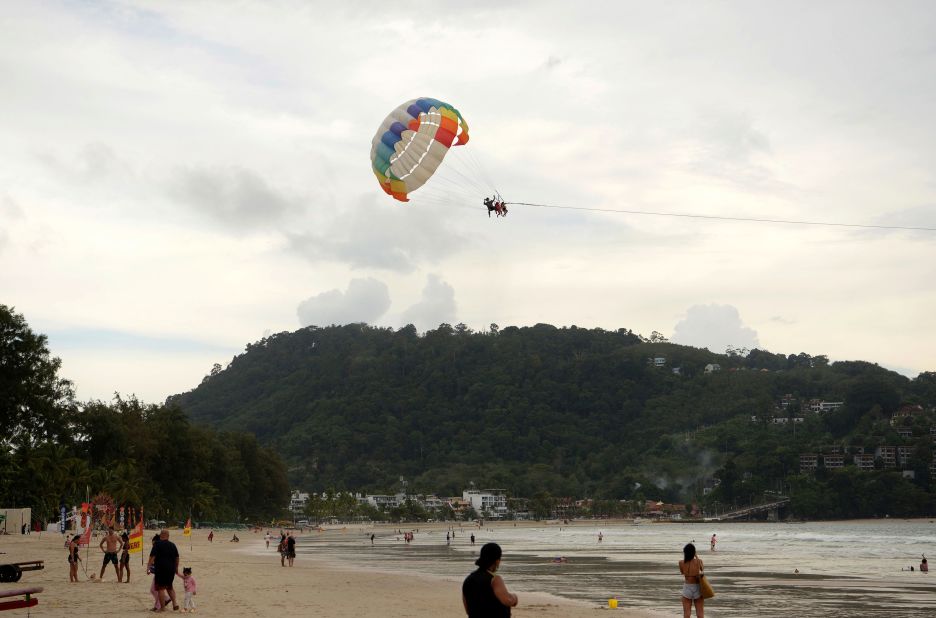 <strong>Patong Beach, Thailand: </strong>The popular southeast Asian country is now allowing quarantine-free travel for vaccinated travelers from more than 40 countries. 