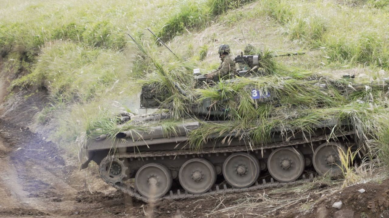 Japan's Ground Self-Defense Force is conducting a massive nationwide self-defense exercise.