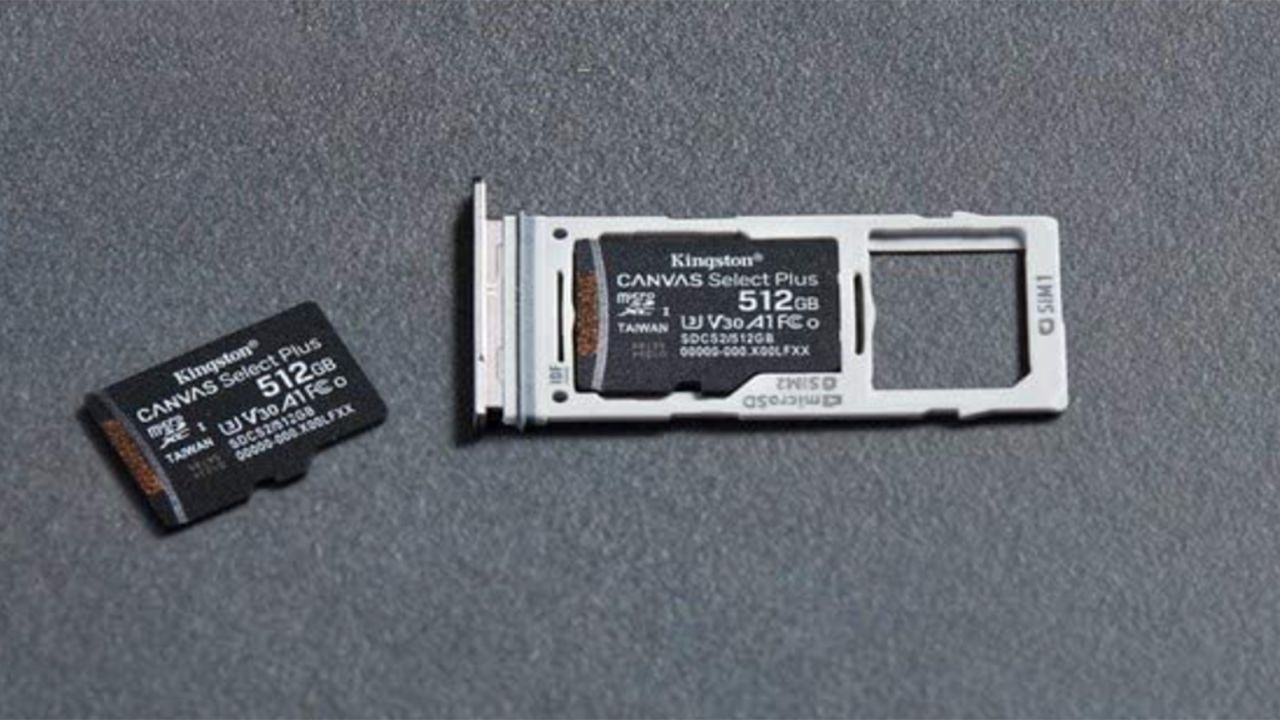 Kingston Canvas Select Plus 512GB MicroSD Card
