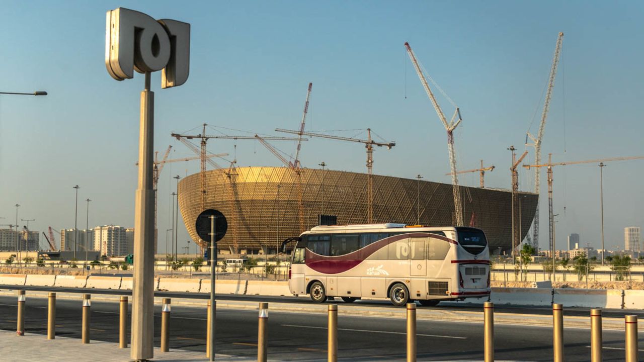 <strong>Soccer stop: </strong>Lusail stadium on the Gold line. 