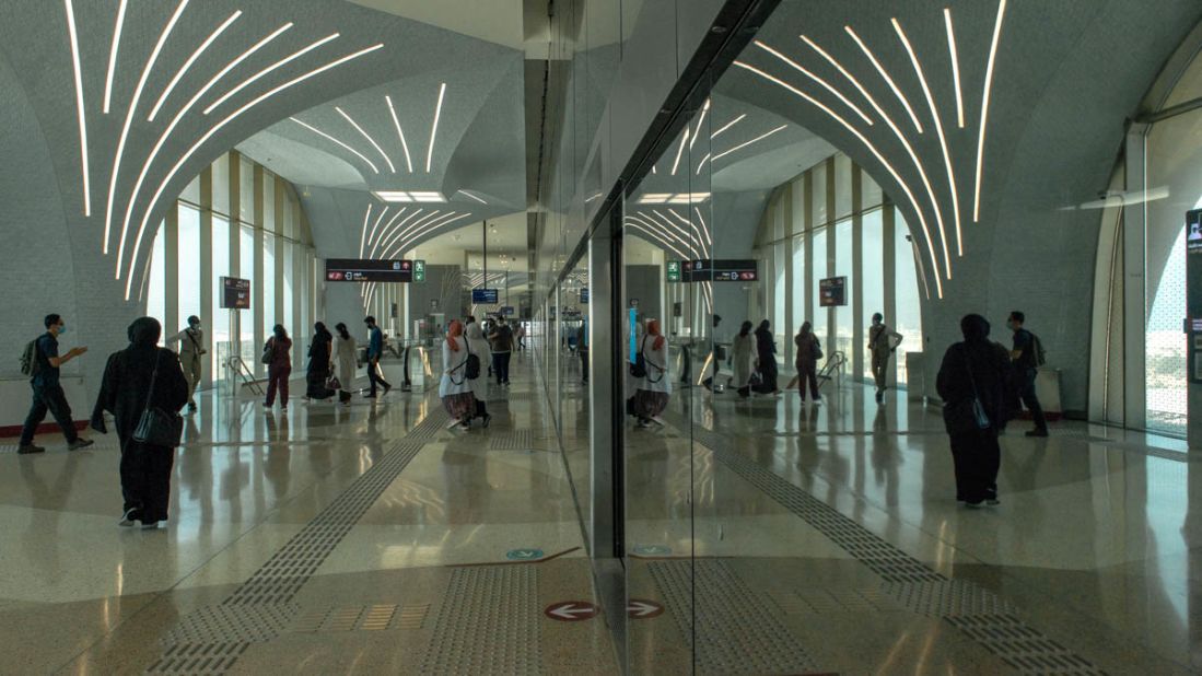 <strong>Riding the rails: </strong>In the initial stage,<strong> </strong>Doha's metro is able to carry more than 8,000 passengers per hour per direction on each line.