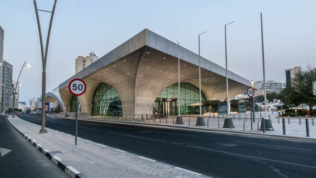 <strong>Transport hub: </strong>The Msheireb interchange station is the largest in the network and connects all three lines. 