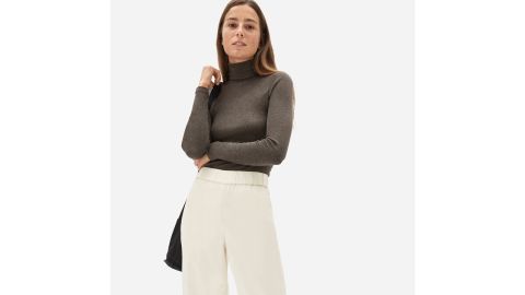 Everlane The Pima Micro-Rib Turtleneck