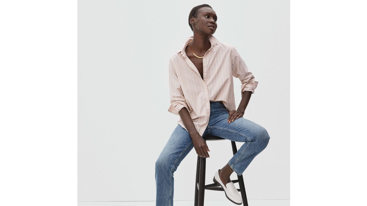 Everlane The Silky Cotton Relaxed Shirt