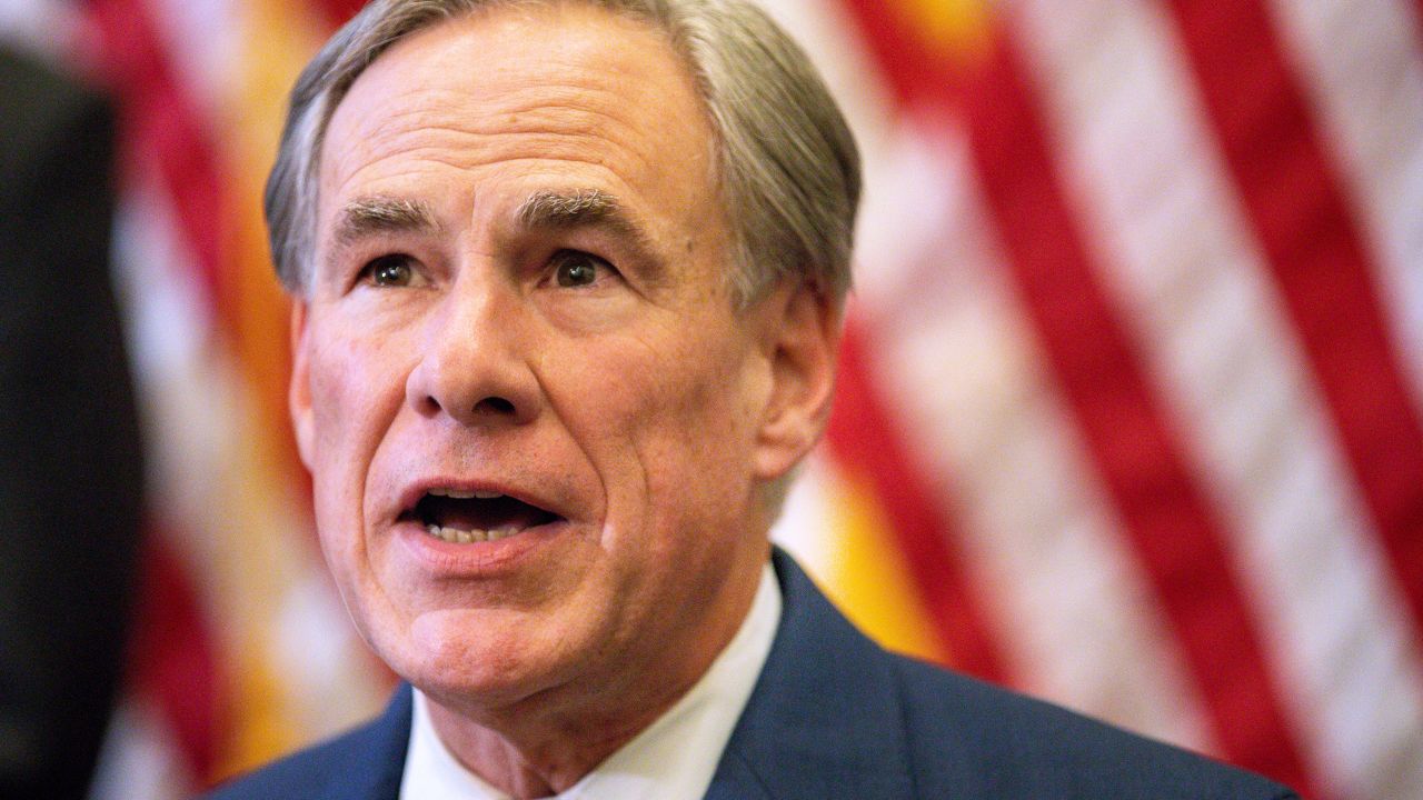 In this June 8, 2021, file photo, Texas Gov. Greg Abbott speaks during a news conference at the Capitol in Austin.