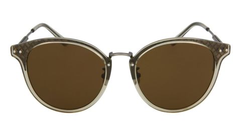 Bottega Veneta 56mm Round Sunglasses