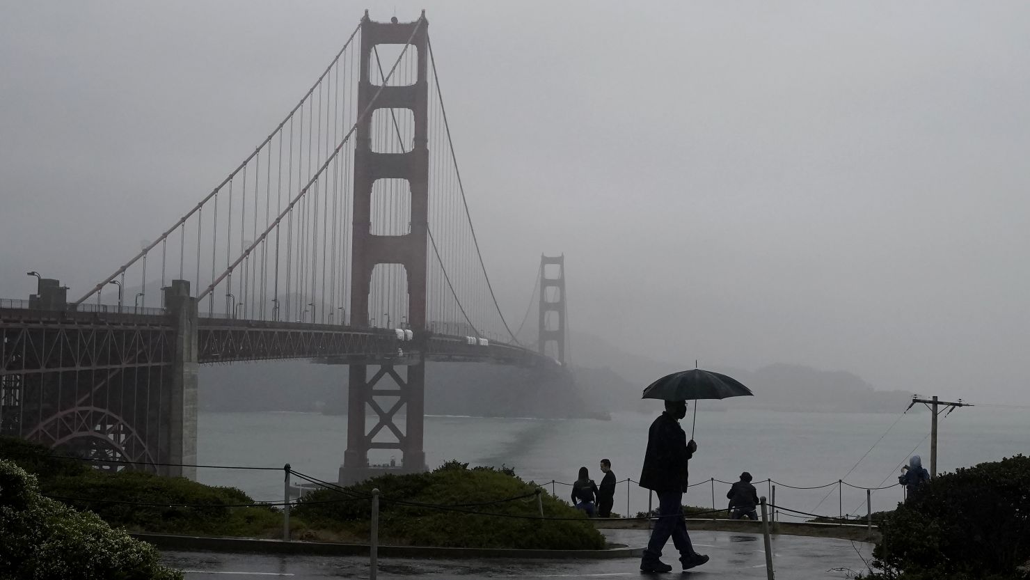 Showers drifted across the drought-stricken and fire-scarred landscape of Northern California on October 20, 2021, followed by a series of stronger storms that are expected to bring significant rain and snow into next week, forecasters said.