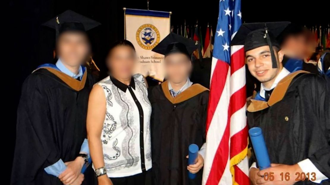 Adil Dghoughi is seen in a photo provided by his family.