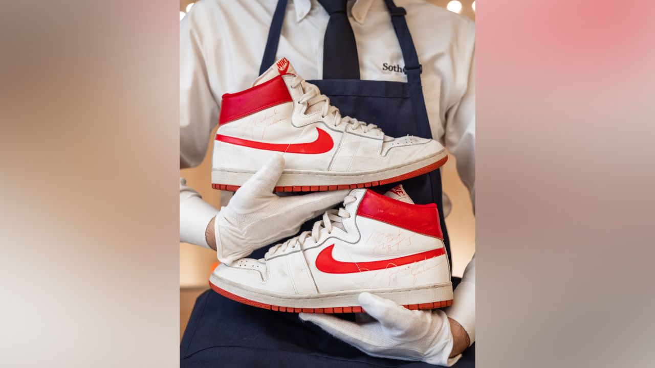Michael Jordan's sneakers sell for record-breaking $1.47 million | CNN