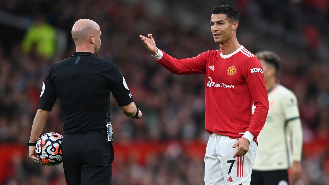 Cristiano Ronaldo failed to make an impact against Liverpool.