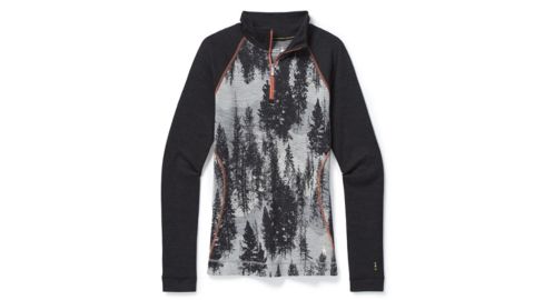 Smartwool Merino 250 Pattern Base Layer Quarter-Zip Top Women's