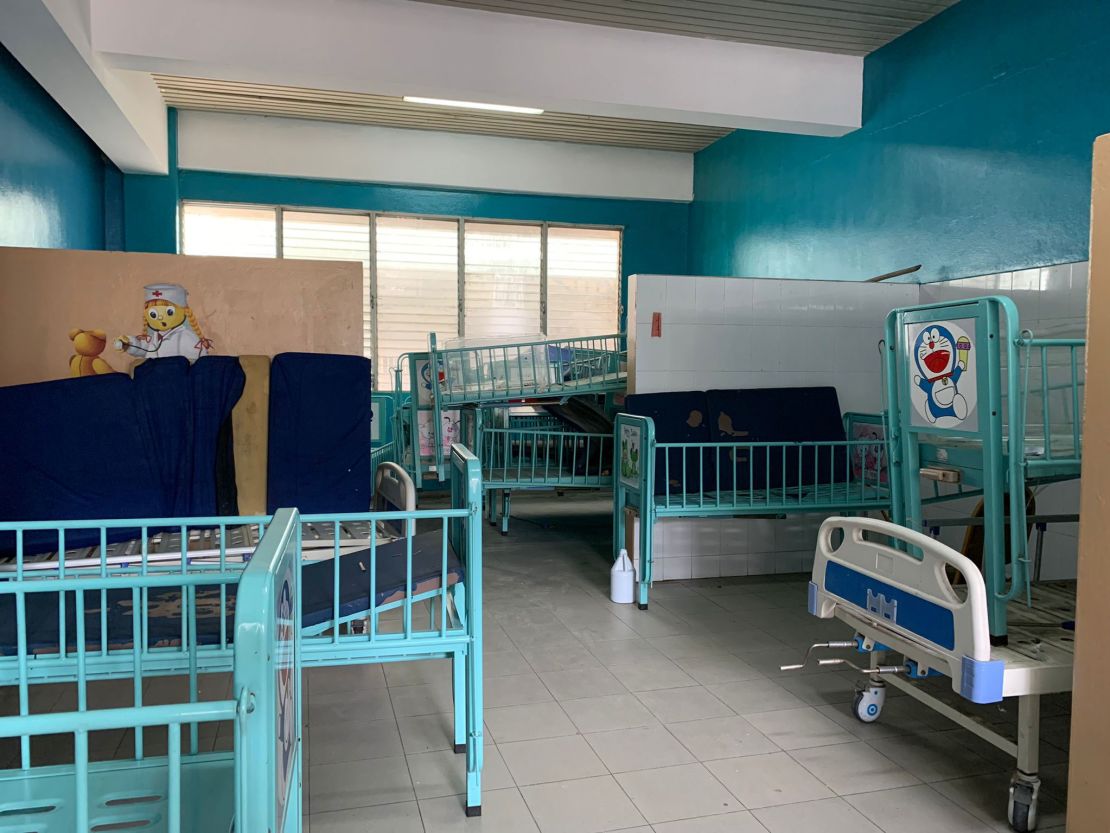 Hospital Universitaire de la Paix in Port-au-Prince.