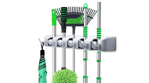 Letmy Wall-Mounted Mop and Broom Holder