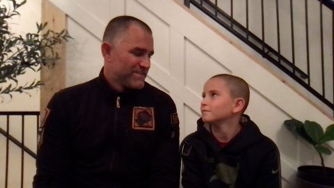 CNN's John Berman speaks with 9-year-old cancer survivor Noah Reeb, who received a hat from NFL superstar Tom Brady.