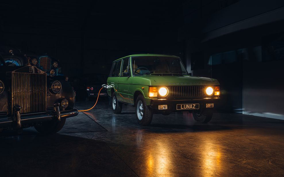Founded in 2018 by David Lorenz and Jon Hilton, the company's initial offerings are focused on converting iconic British brands and models -- such as this classic Range Rover. According to Lorenz, renovations take thousands of hours, and cost upwards of $250,000. 