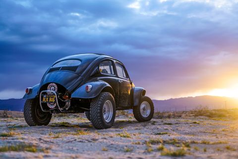 California-based EV West opened in 2010, and set out to bust the myth that gas vehicles will always outperform electric with its high-powered conversions of classic cars, like this Volkswagen Baja Bug, designed for off-road driving.  