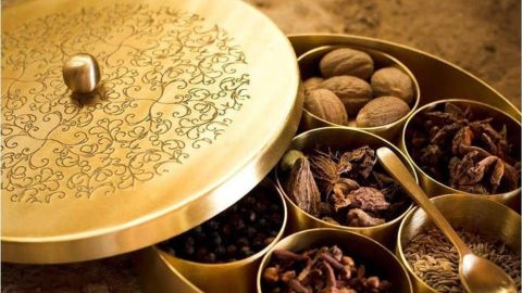 Pinkcityhandlooms Handmade Spice Box 