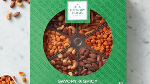 Hickory Farms Salty and Spicy Nuts Sampler