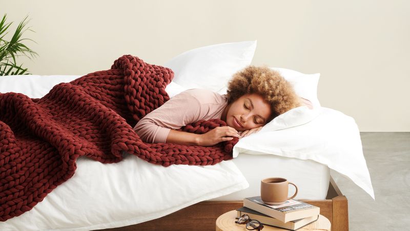 Bearaby s popular chunky knit weighted blankets just got even