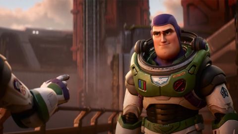 'Lightyear' features Chris Evans as the voice of Buzz Lightyear.