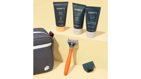 Kit de viaje para ducha y afeitado de Harry