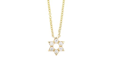 Bony Levy Icons Star of David Diamond Pendant Necklace