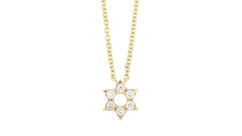 Bony Levy Icons Diamond Star of David Pendant Necklace 