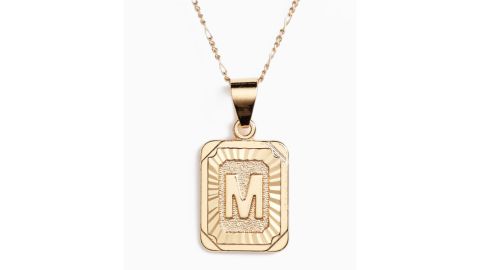 Bracha Initial Pendant Necklace