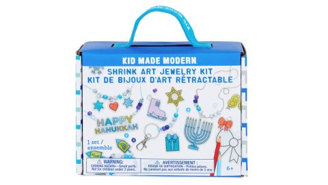 Kid Made Modern Hanukkah Shrink Art Jewelry Kit