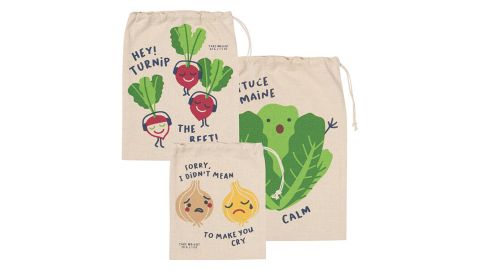 Funny Food Plastic-Free Produce Bags 
