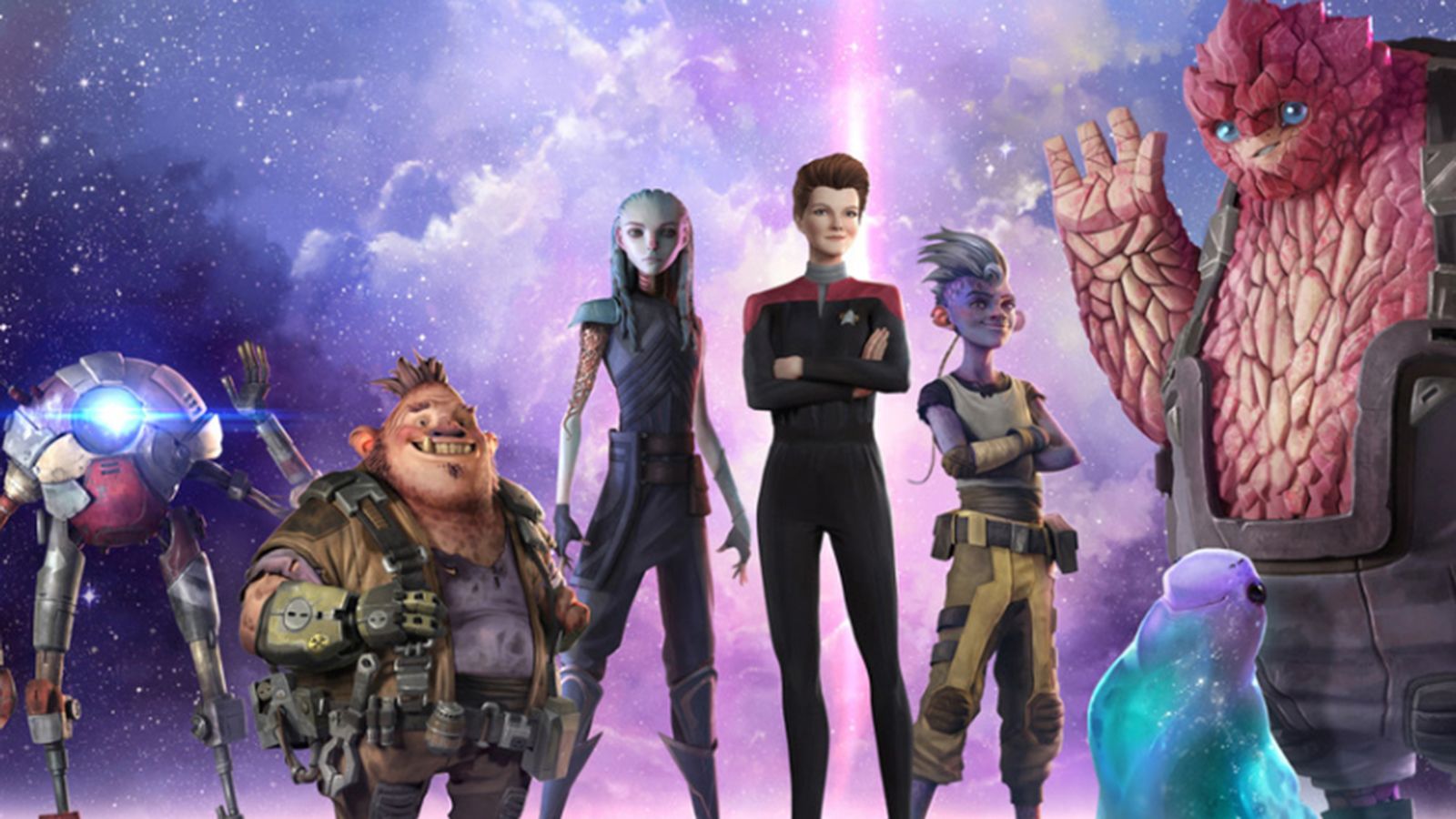 Spoilers. Memory Alpha says that the latest episode of Star Trek Prodigy includes an artistic logo that was originally created for Star Trek Online. Another example of video game material sneaking into
