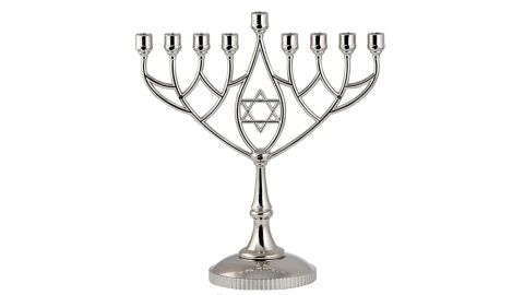 Zion Judaica Hanukkah Menorah