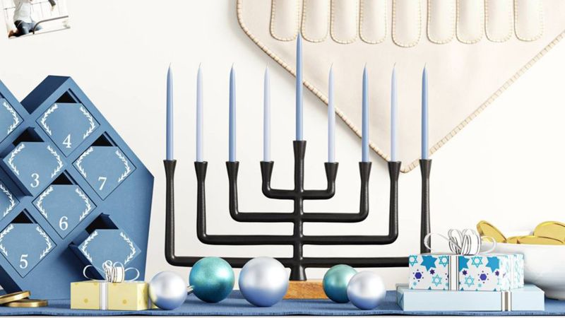 Details about   Happy Hanukkah-Winter Menorah Lighting Candles Garden Yard Banner House Flag 