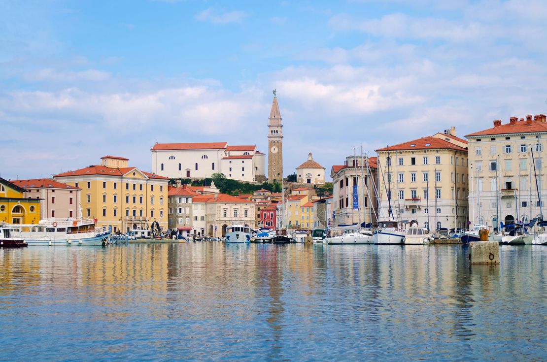 Piran makes the most of Slovenia's sliver of Adriatic coastline.