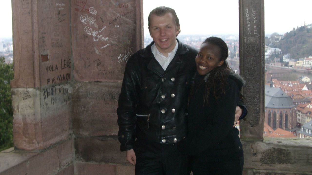 Klaus and Sallie exploring Heidelberg in 2011.