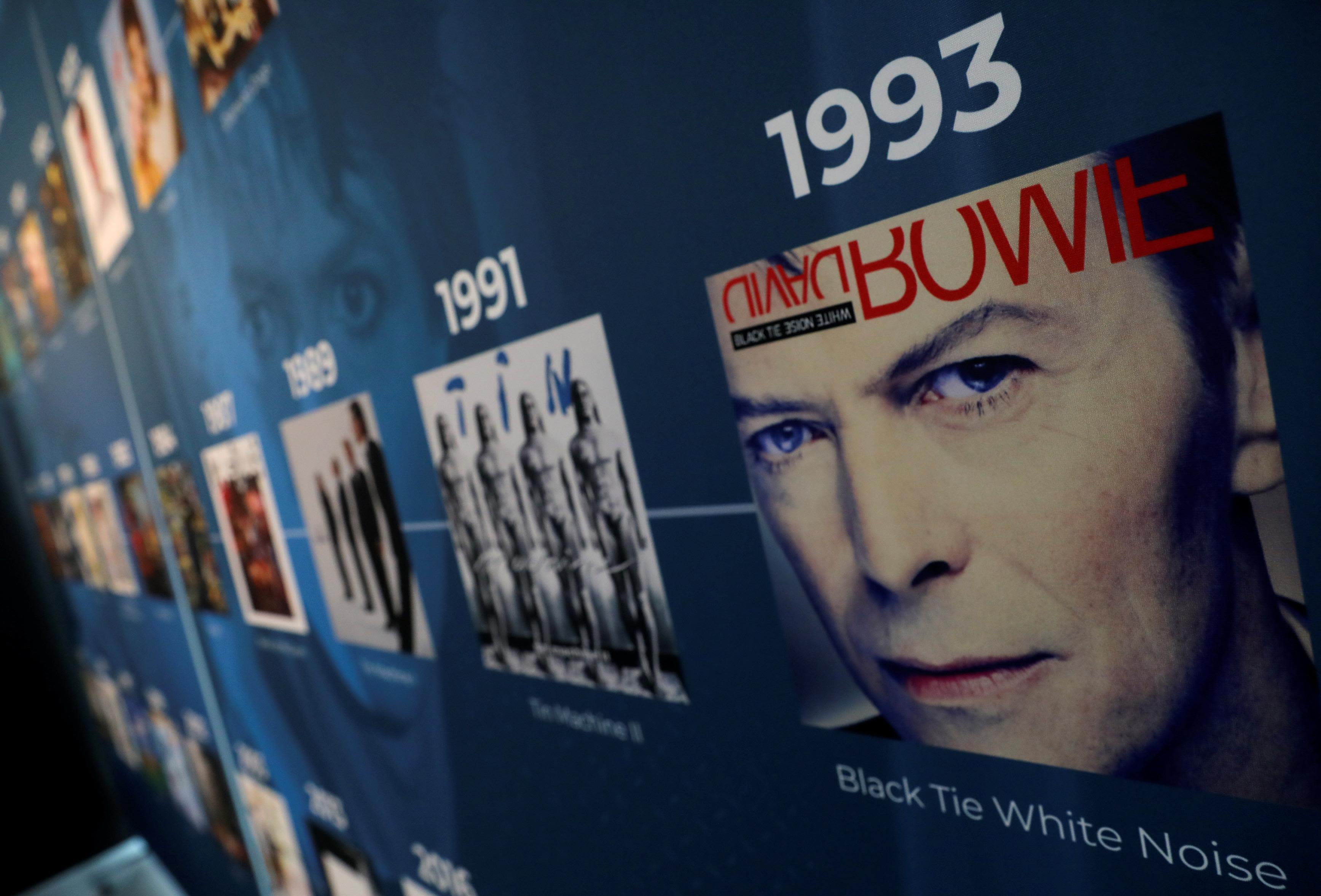 David Bowie Exhibition Poster