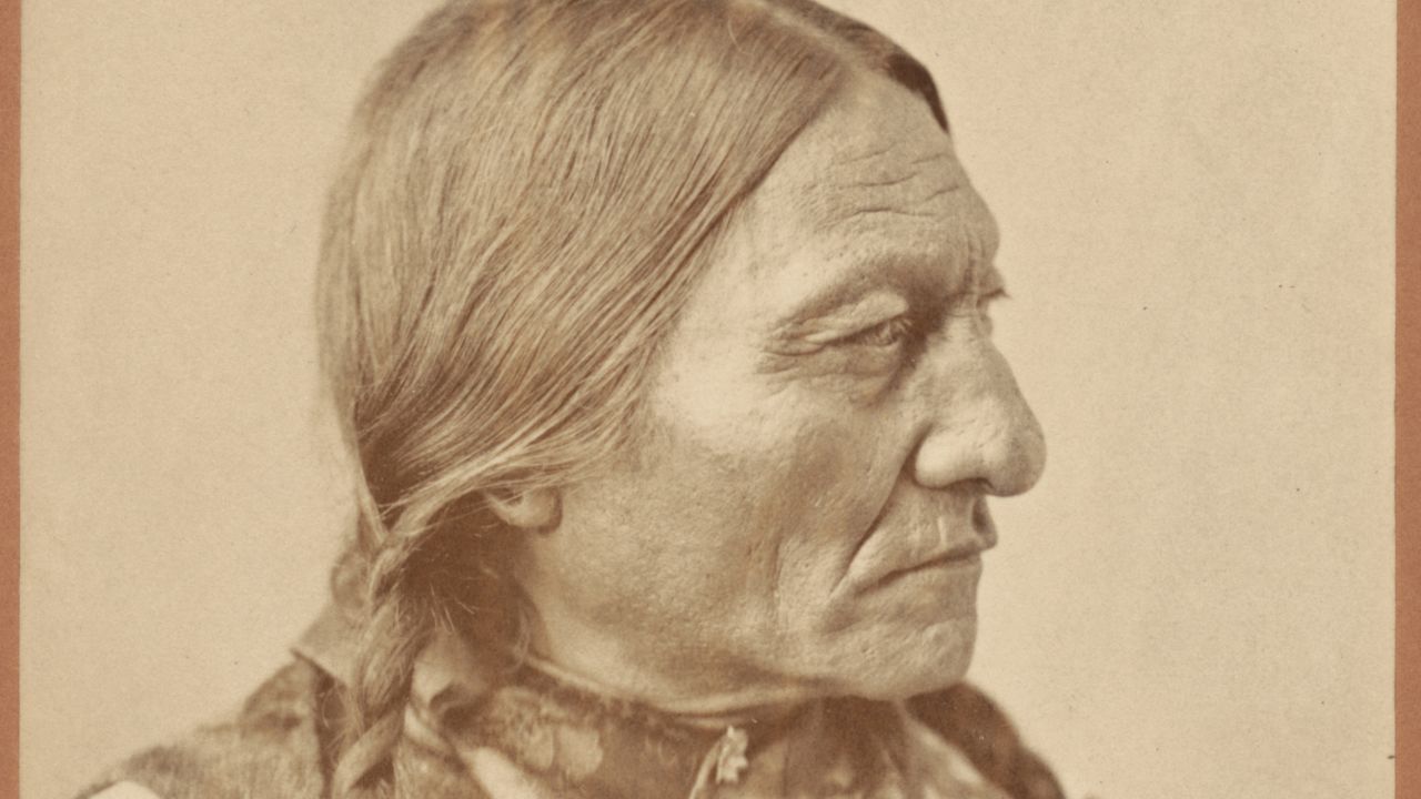Famed 19th century Native American leader Sitting Bull, who died in 1890, is seen in this picture from circa 1885.