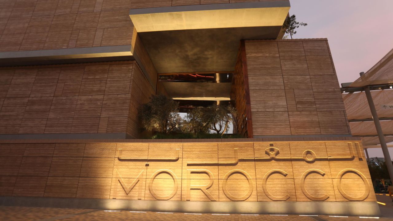 The Morocco pavilion at Expo 2020 merges classic and the contemporary, taking inspiration from the country's ancient villages by using rammed earth construction. "It's about taking ancient techniques and giving them a contemporary presence," says architect Tarik Oualalou.