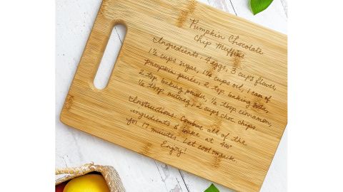 904Custom Custom Recipe Bamboo Cutting Board