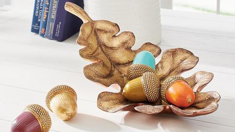 Grandin Road Colorful Acorns, 5-Pack