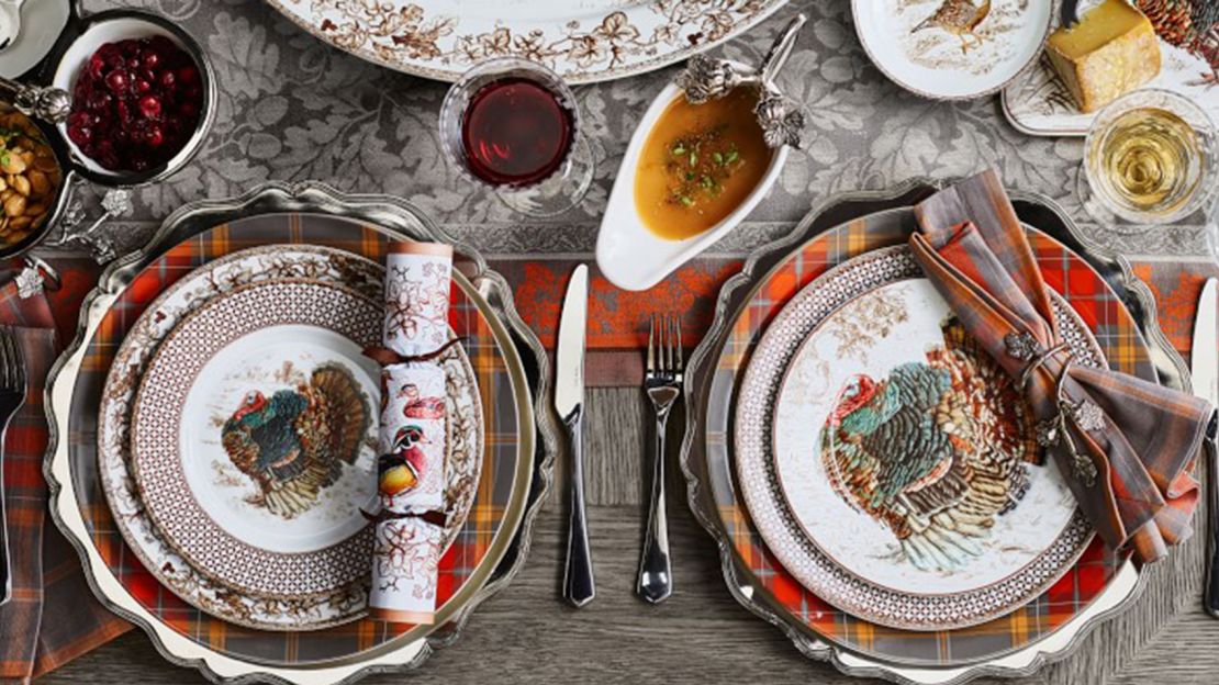 Williams Sonoma Plymouth Turkey Dinnerware Collection